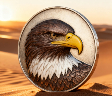 Air Force 3D Challenge Coins with UV Printed