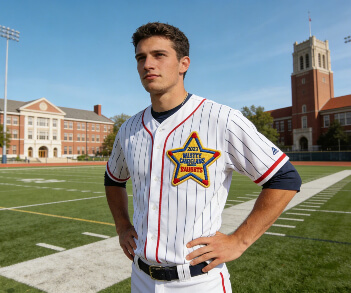 Campus Baseball Team Logo