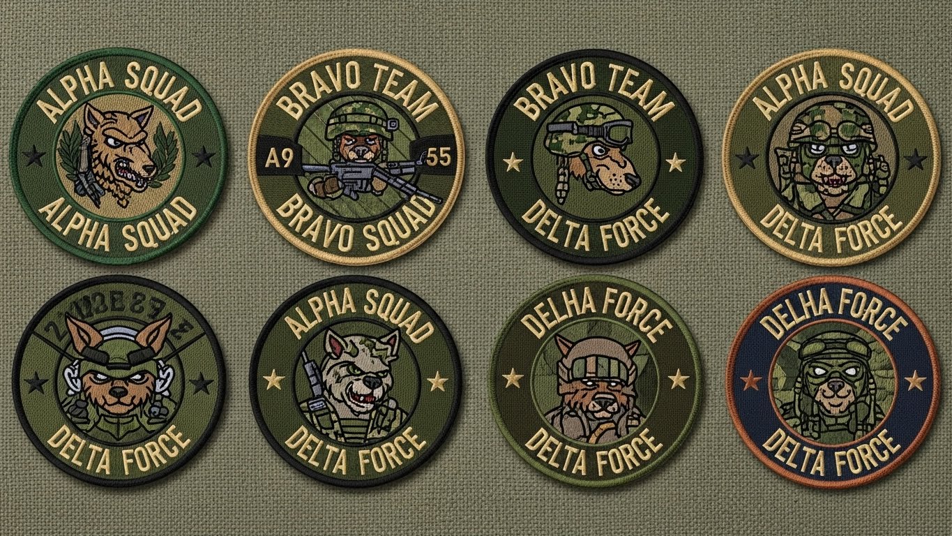 Custom Rubber Morale Patches: Design Your Own Patch & Boost Morale!