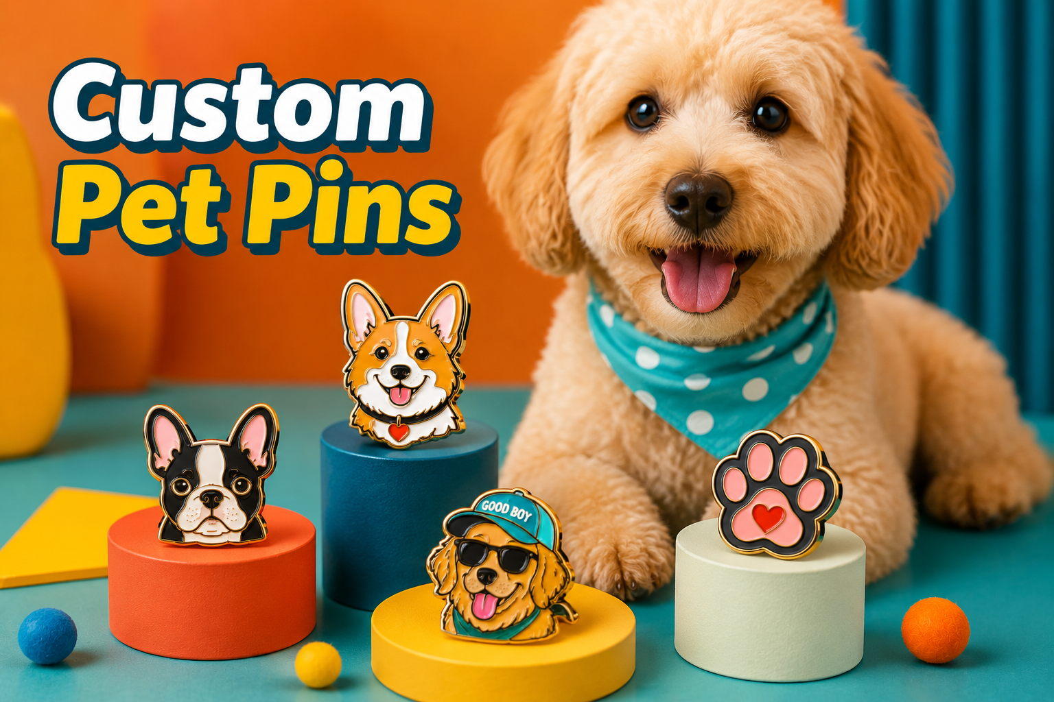Custom Pet Memorial Pins | Keep the Love of Your Pet with You